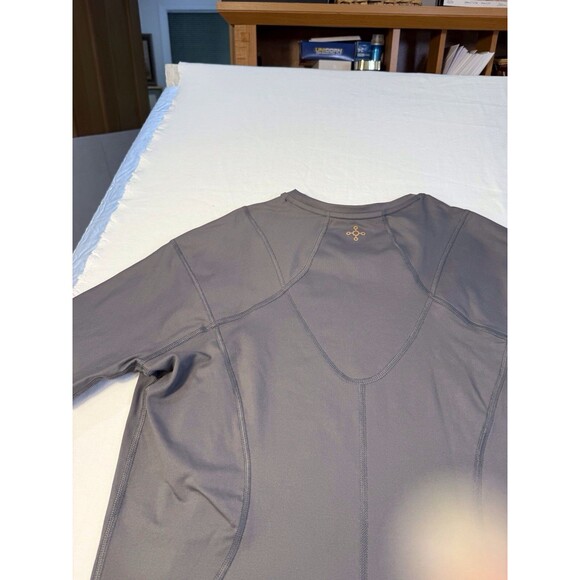 Tommy Copper Compression Shirt‎ Mens XL Gray Short Sleeve Zinc Gym Recovery - Picture 5 of 8